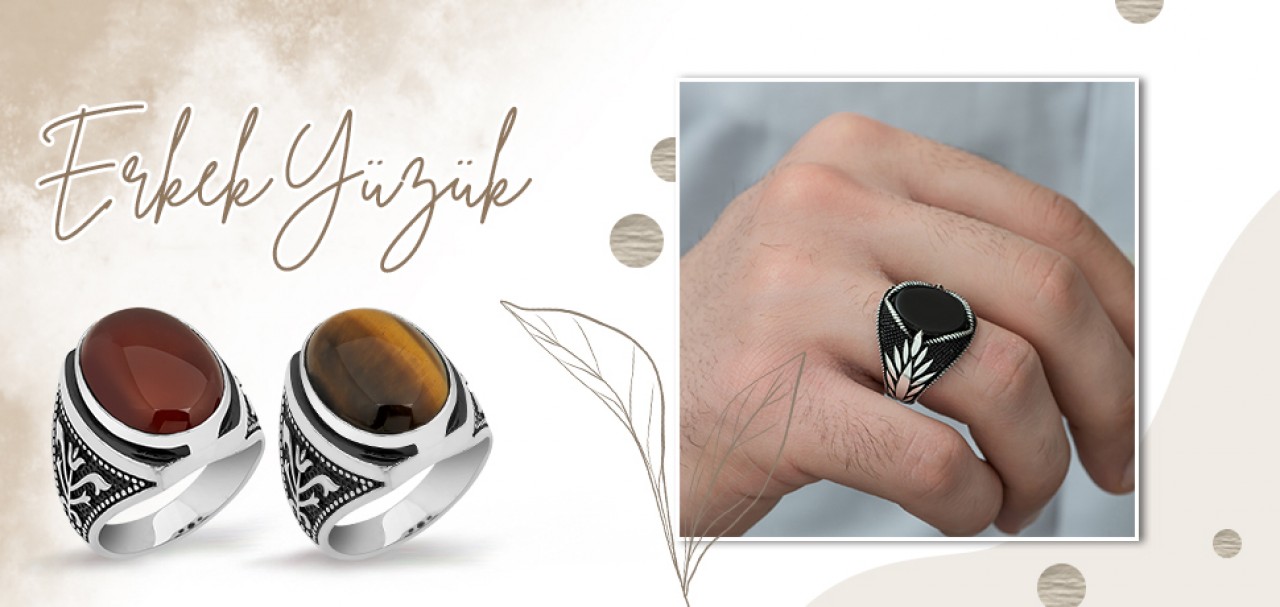 Gümüş Erkek Yüzük